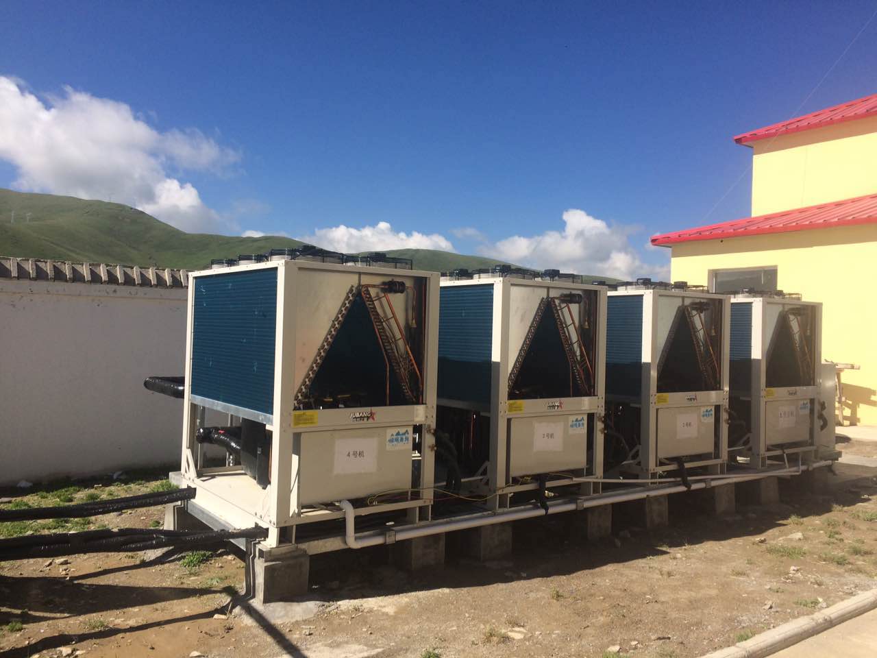 西藏超低温空气源热泵采暖工程-那曲嘉黎县宾馆